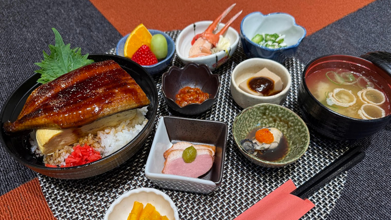 うなぎ丼御膳