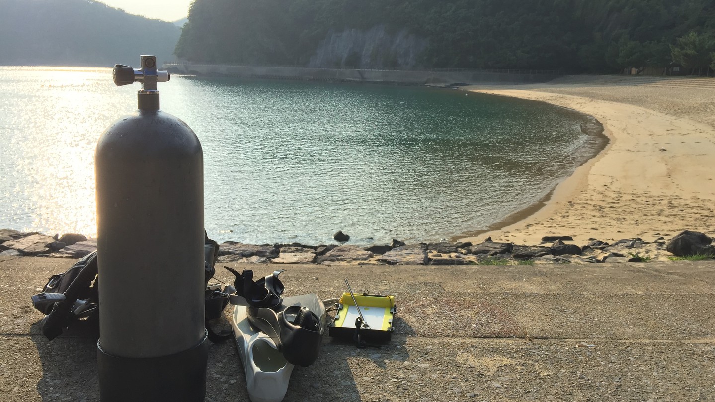 対馬のビーチ