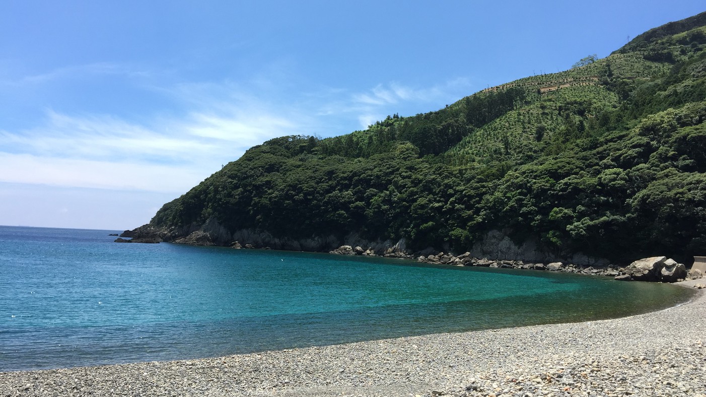 対馬のビーチ