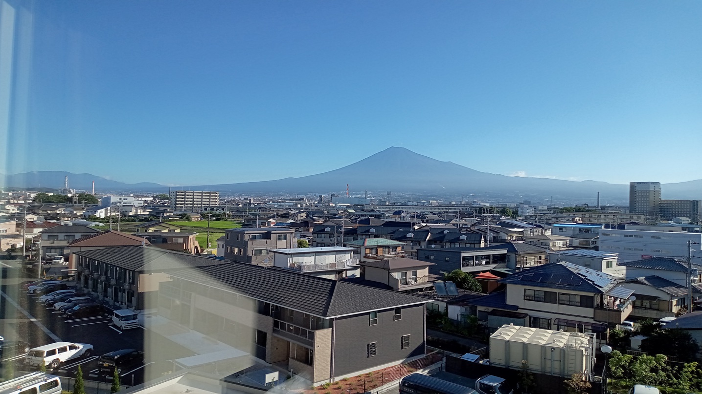 客室からの富士山です♪