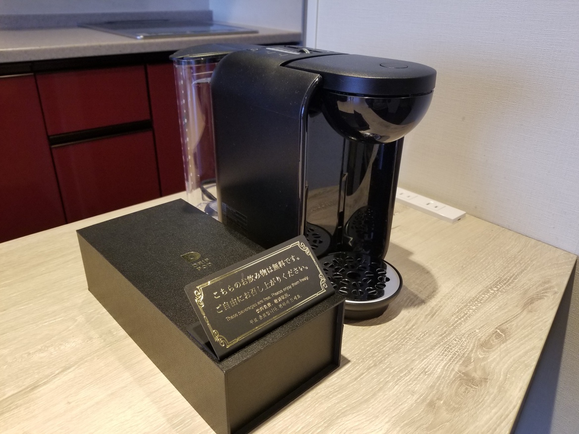 コーヒーセット（部屋タイプスーペリアツインから）