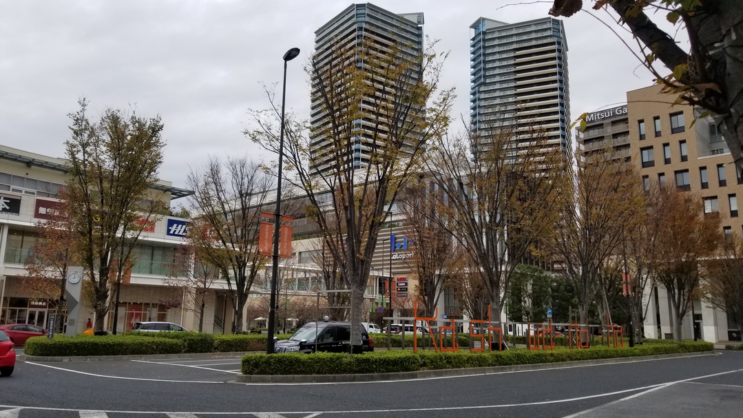 柏の葉キャンパス駅ロータリー