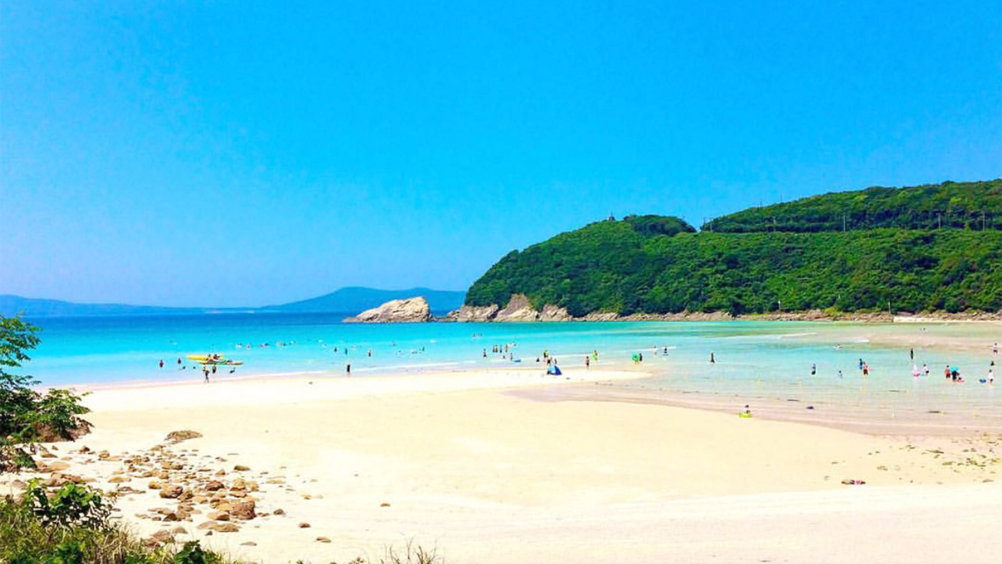 ・海遊びには最高の場所です