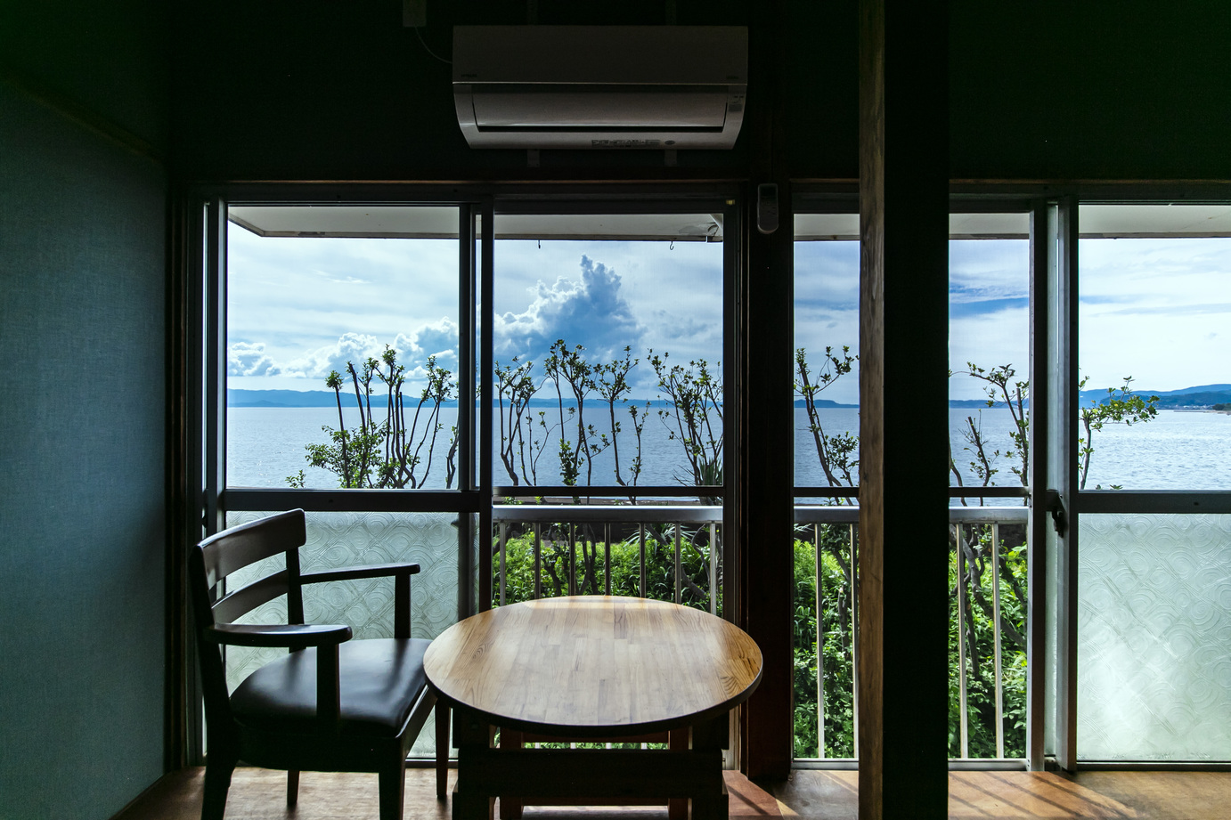海を見渡す部屋