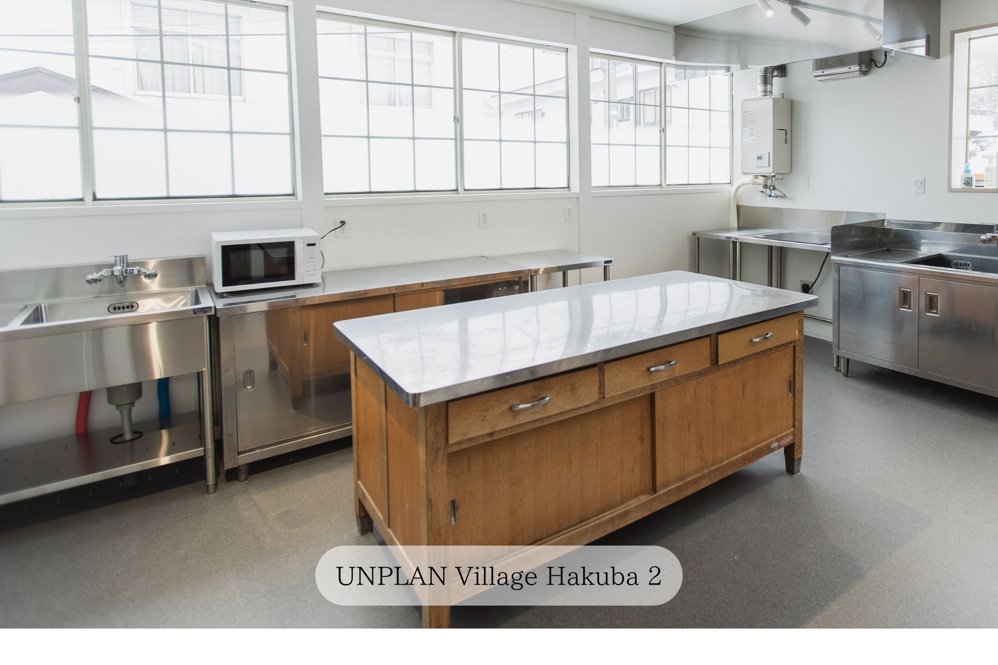 【unplan village hakuba2 別館 】共用キッチン
