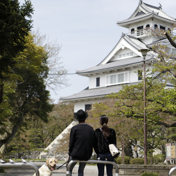 城の中の長浜城歴史博物館には長浜の歴史がつまっています