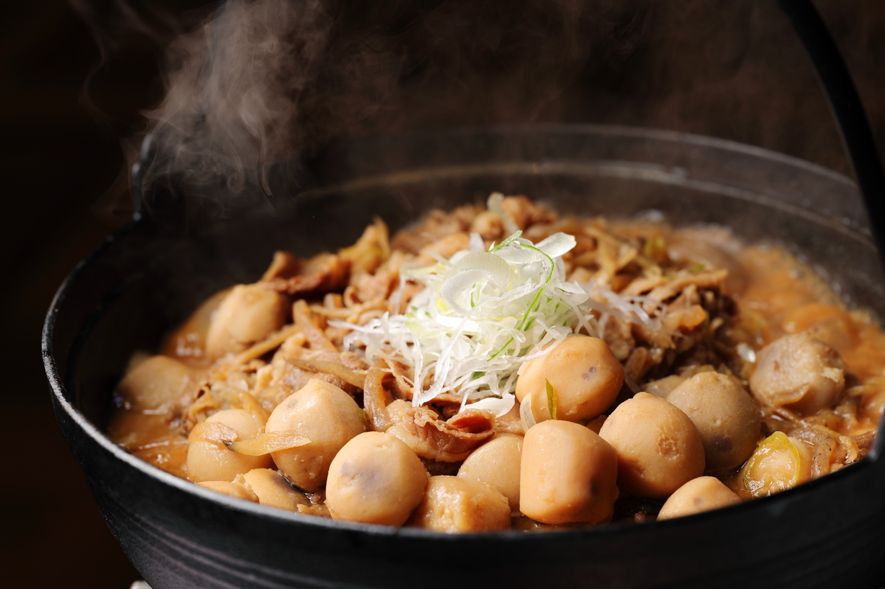 レストランココネランチバイキング料理一例【芋煮】