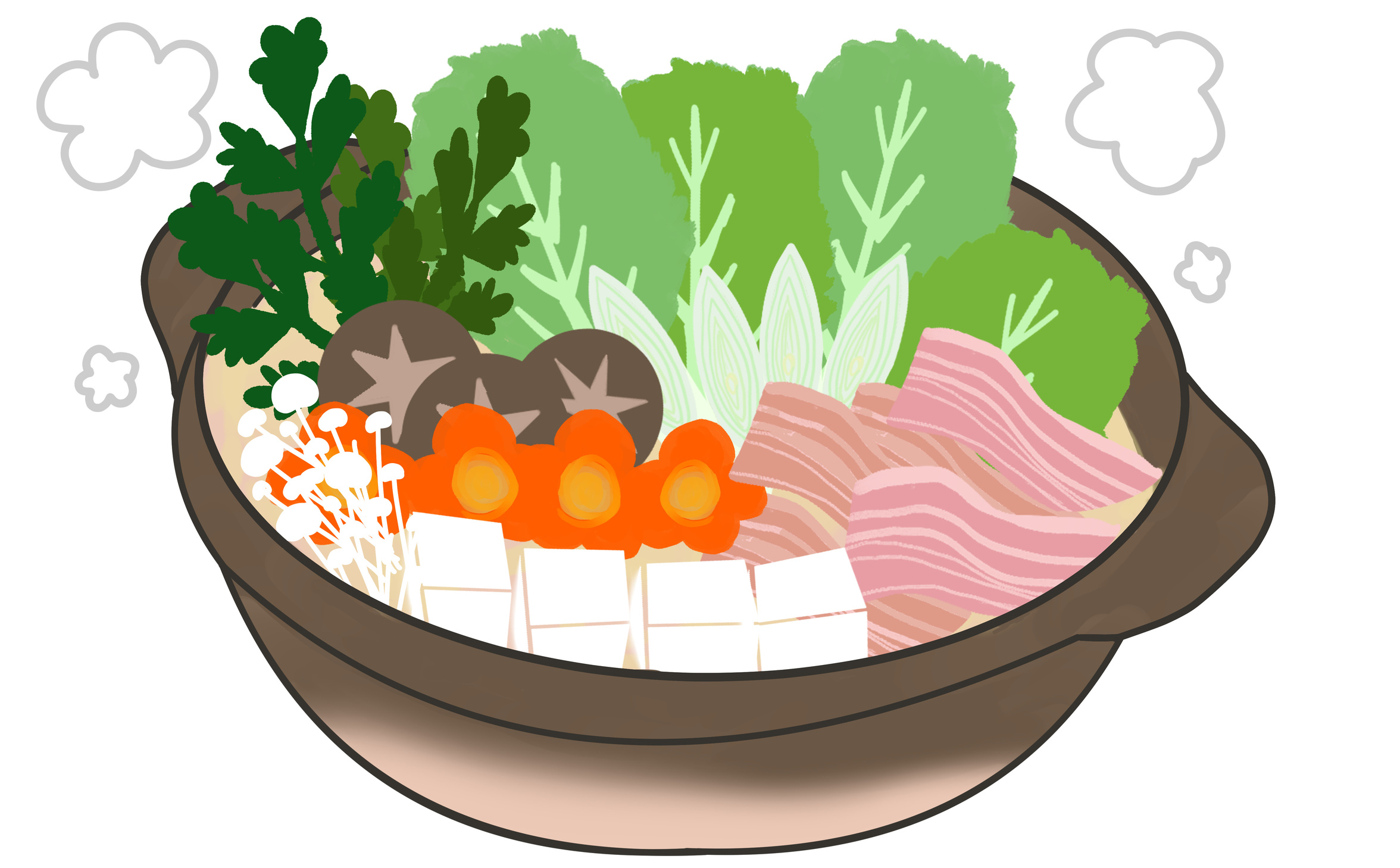 心も体も温まる寄せ鍋