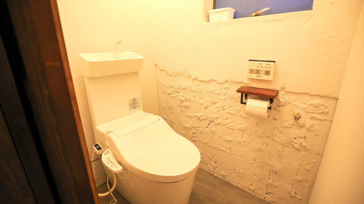 ・【シェアスペース】温水洗浄便座付トイレを完備