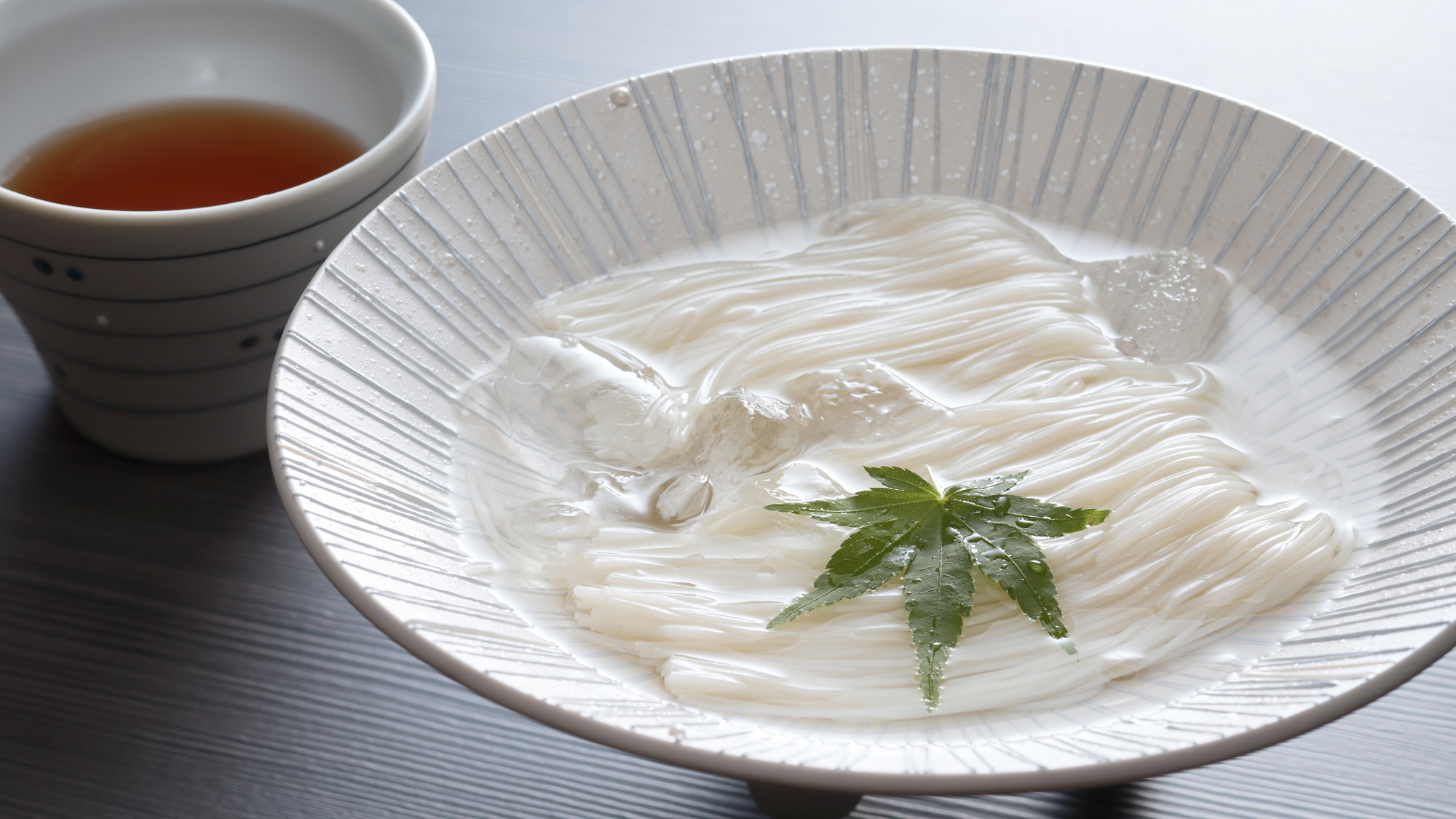 朝食-素麺