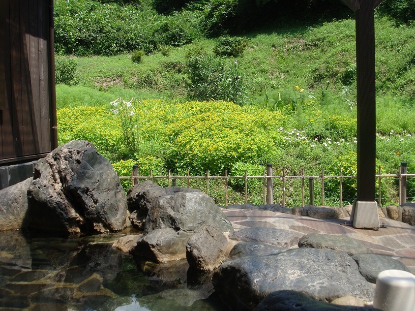 露天風呂からの眺め女湯