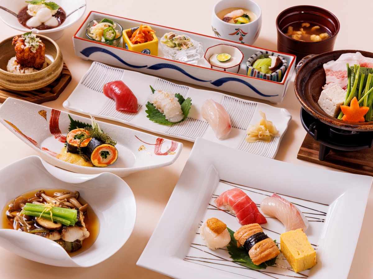 2025秋メニュー 寿司会席ほし