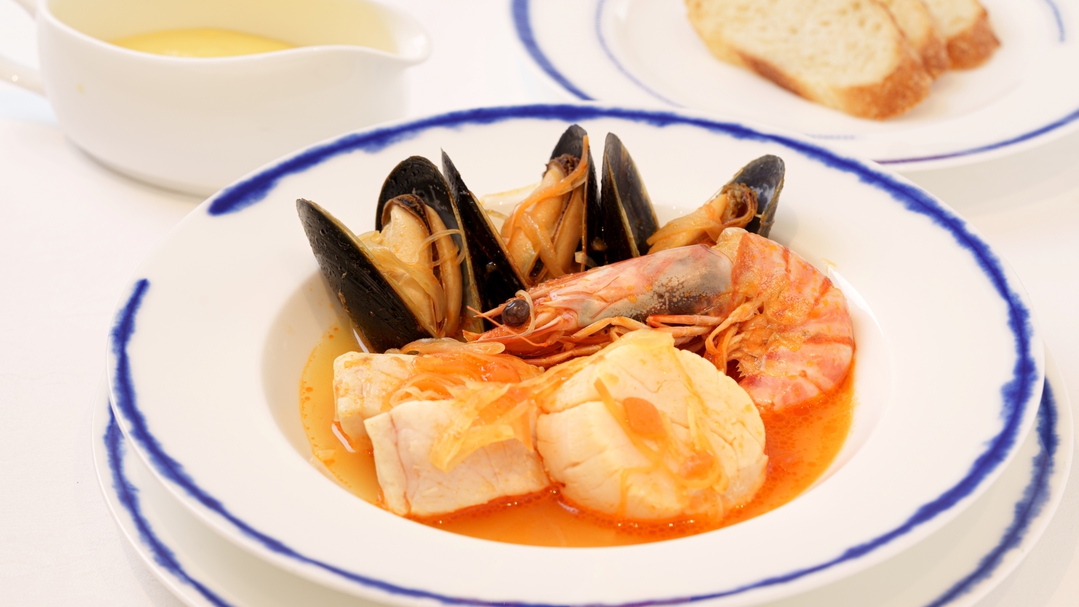 魚介類のブイヤベース