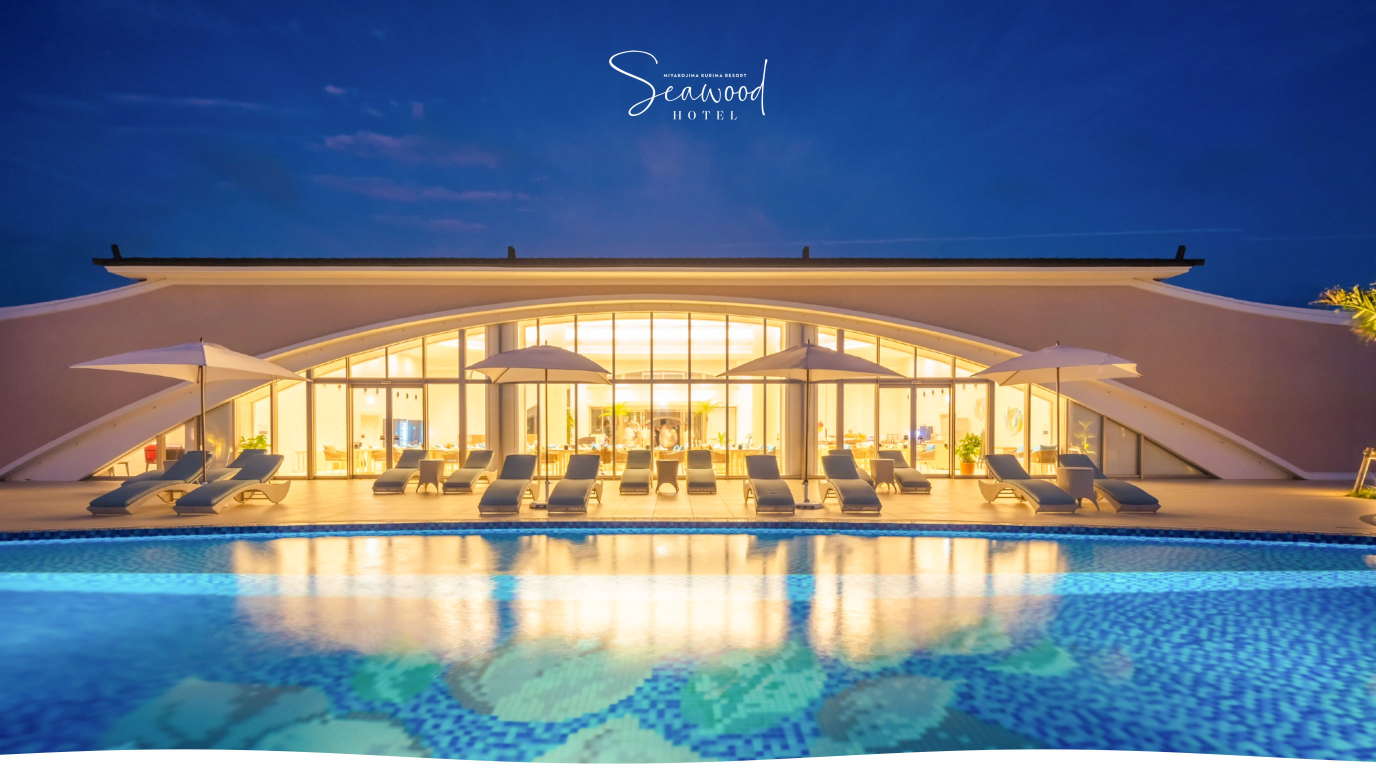 seawood Hotel page Main visual