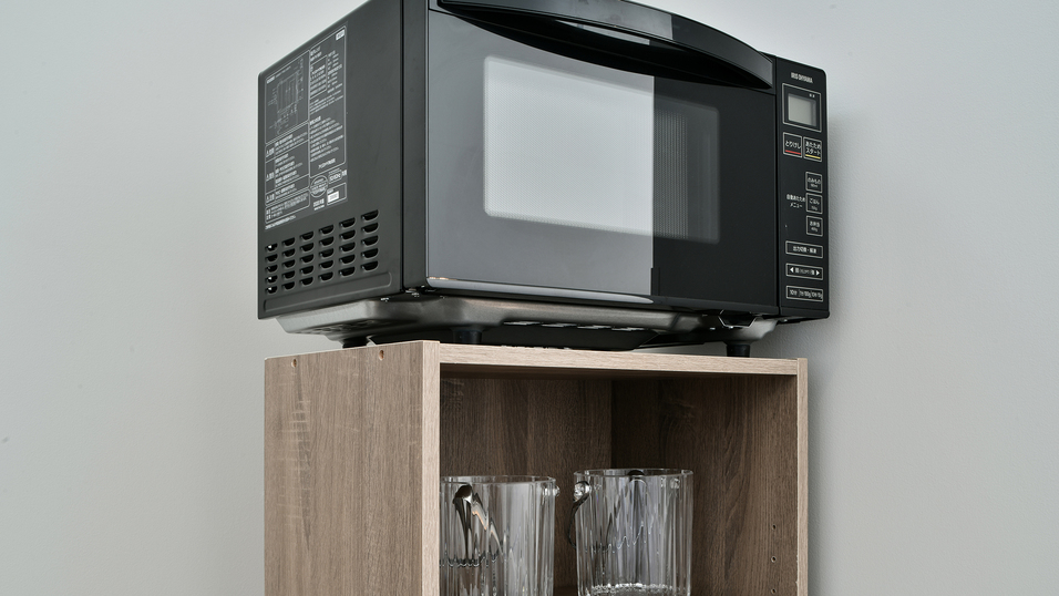 電子レンジ（2F/7F）電子レンジは24時間ご利用頂けます。