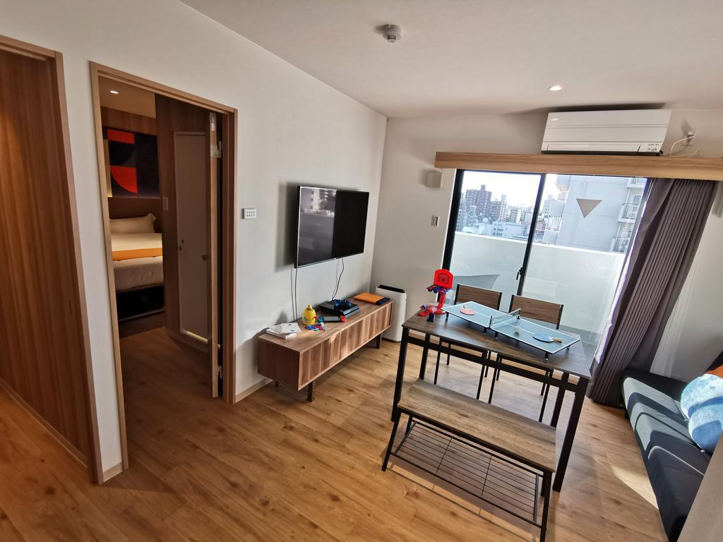 客室2bed rooms and living room (Room Type MIKAN)