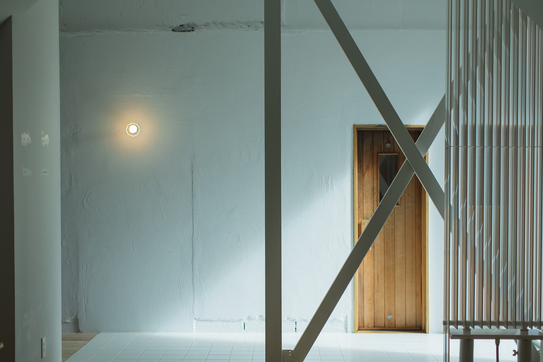 Sauna Entrance