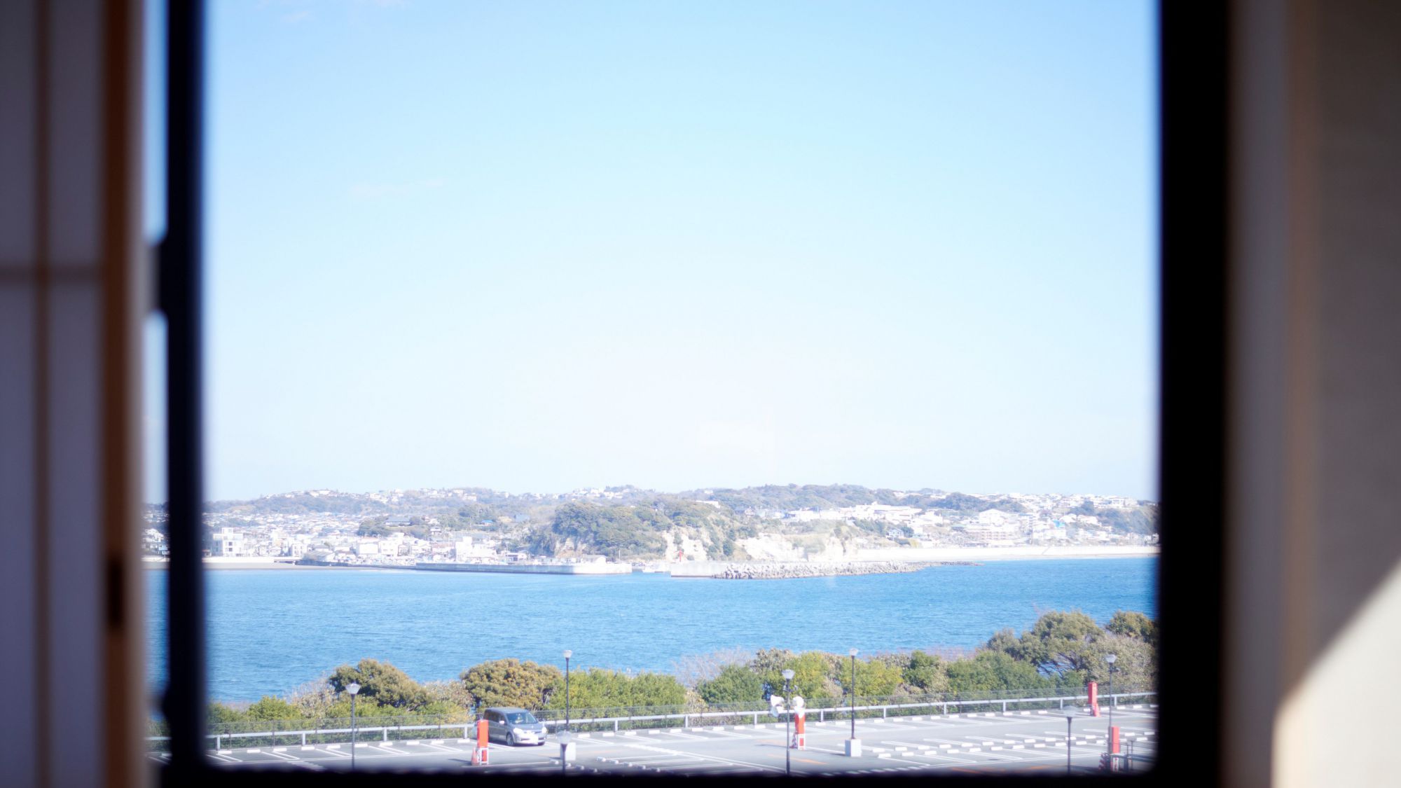「江の島ホテル」窓からの景色(階数により異なります)