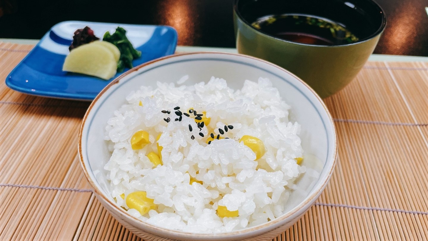 とうもろこしご飯