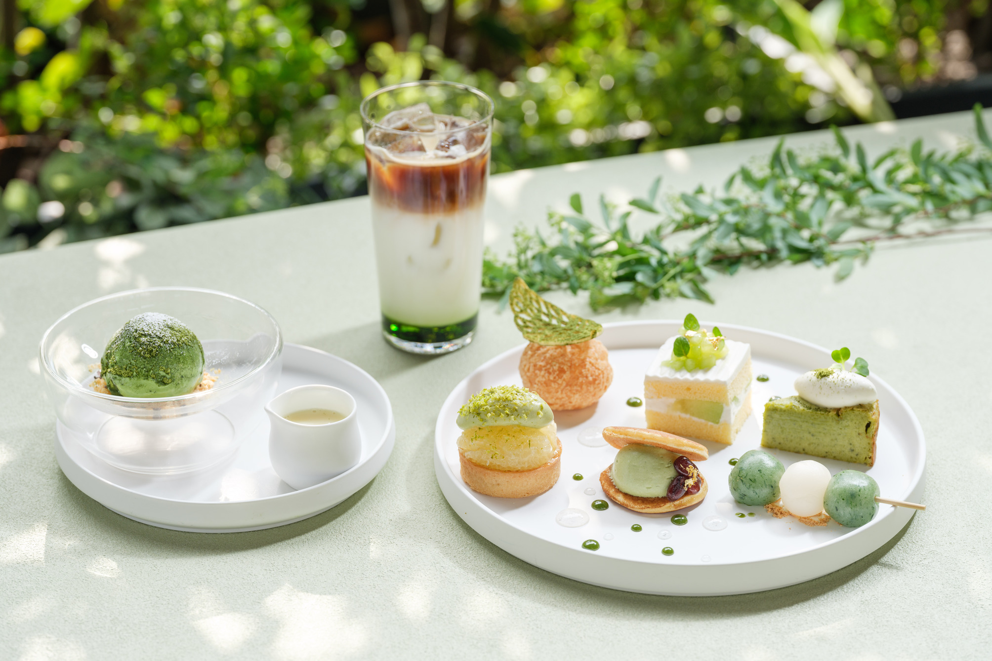 FIVE –; Grill & Loungeグリーンアフタヌーンティー