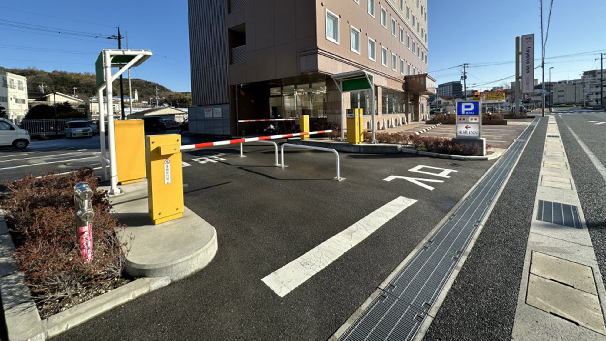 東横イン専用駐車場