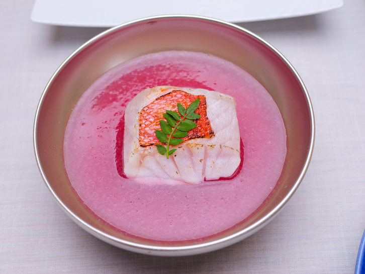 【夕食】5周年記念・和洋折衷特別コース※イメージ