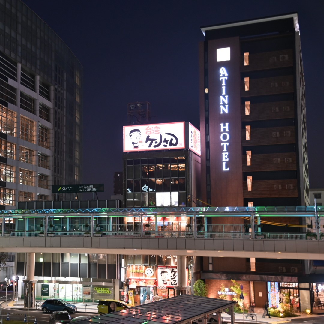 外観夜（遠景）／豊田市駅より徒歩約50秒！