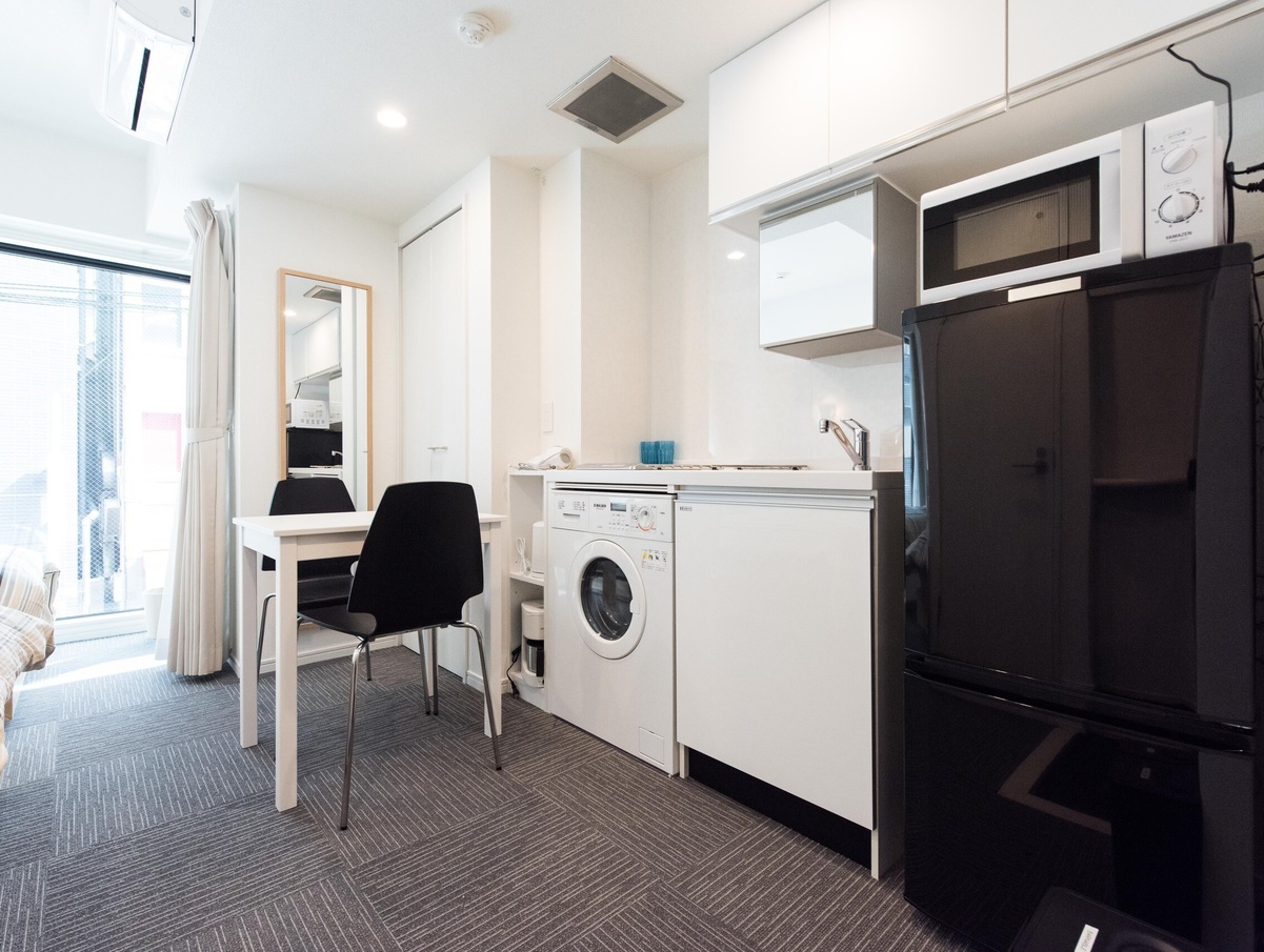 キッチン&洗濯乾燥機(201号室、301号室、401号室)