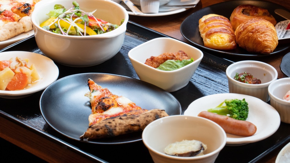 【朝食付き・D棟】「TRATTORIA　ITSUKI」約60種類の和洋ビュッフェ　