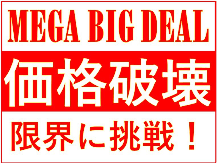 MEGA BIG DEAL素泊り