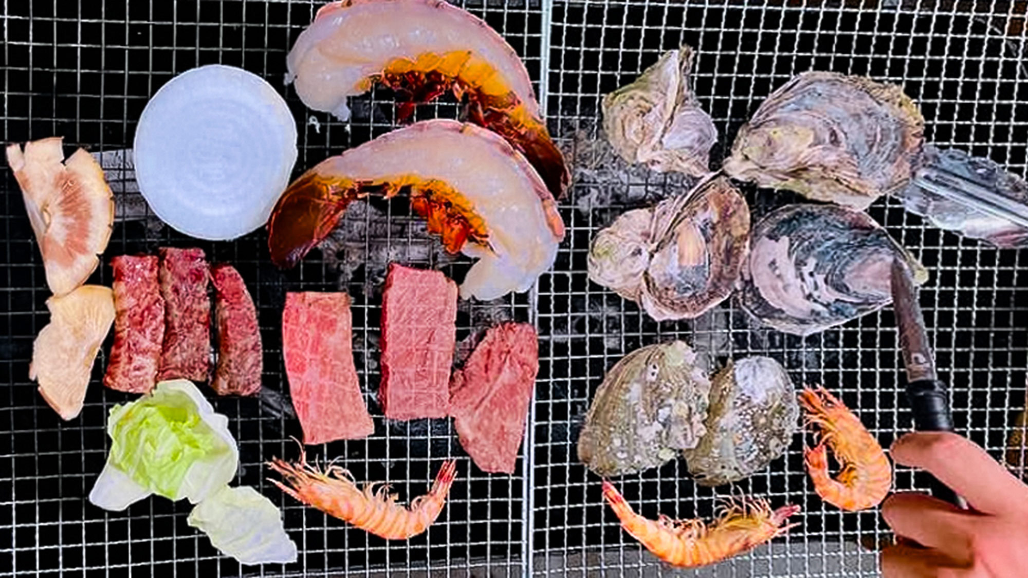 ・【BBQ】BBQ初心者さんにもおすすめ！テーブルやBBQ台、調理器具などをご用意しています