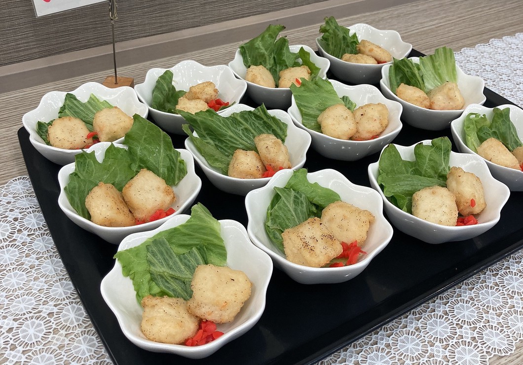 おふくろの味  海老だんご