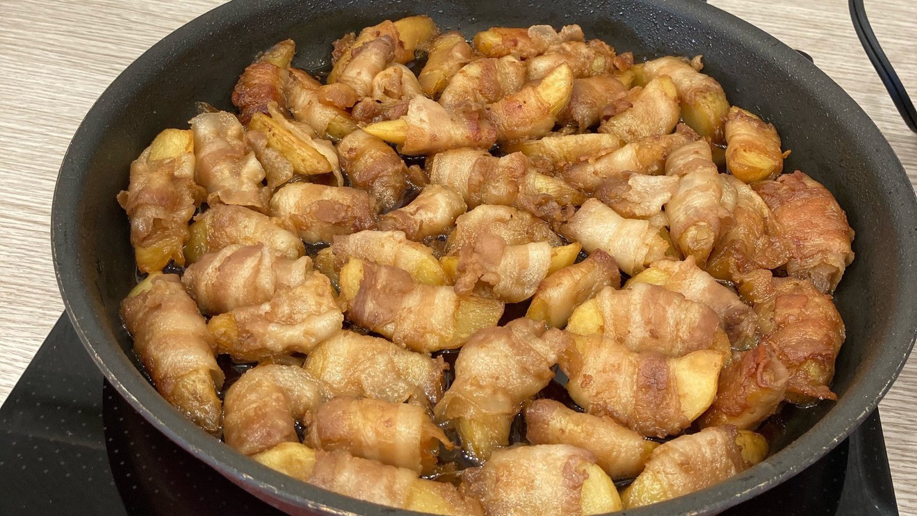 おふくろ味じゃがいも肉巻き