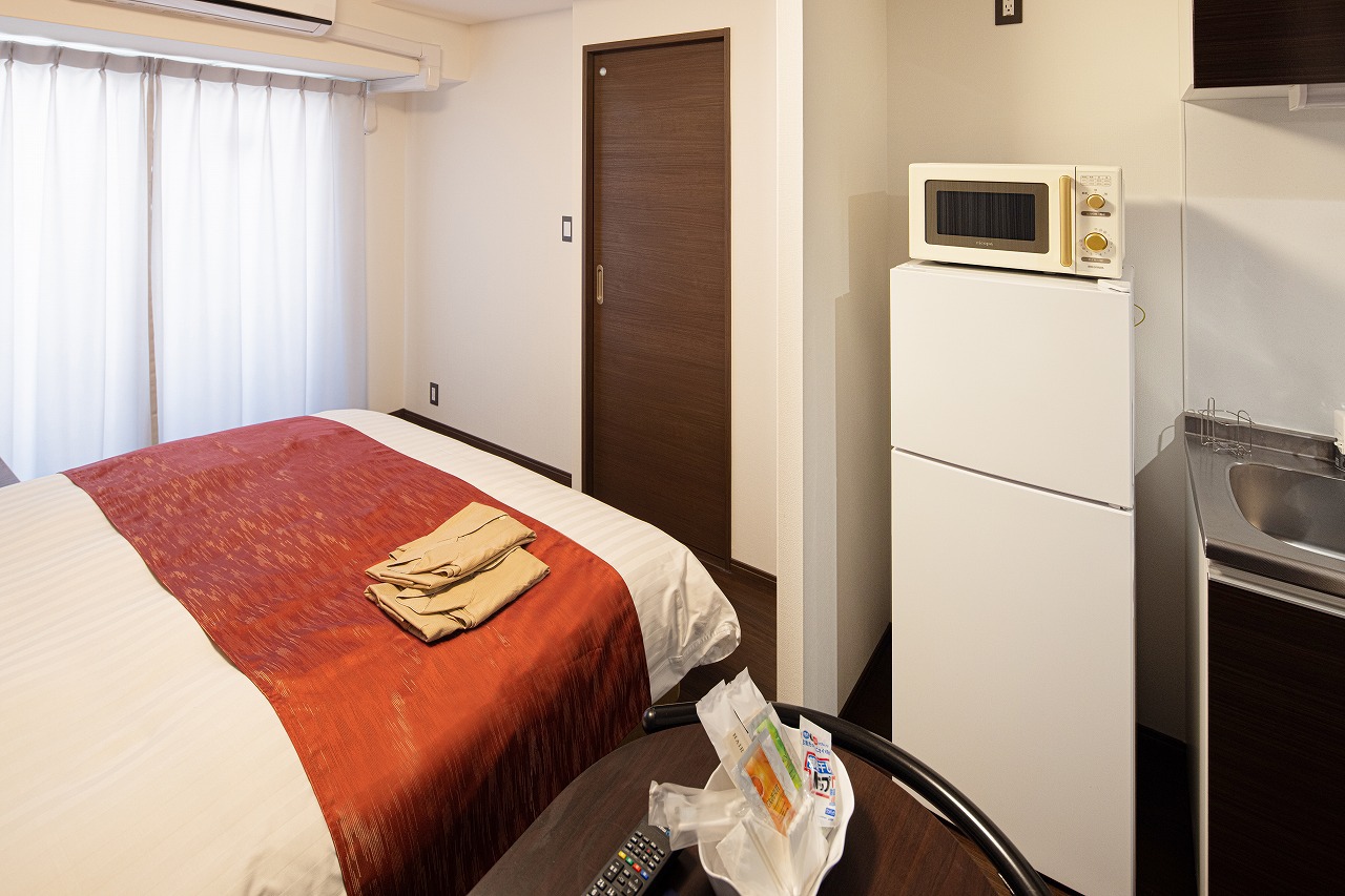 スタンダードダブルのお部屋です