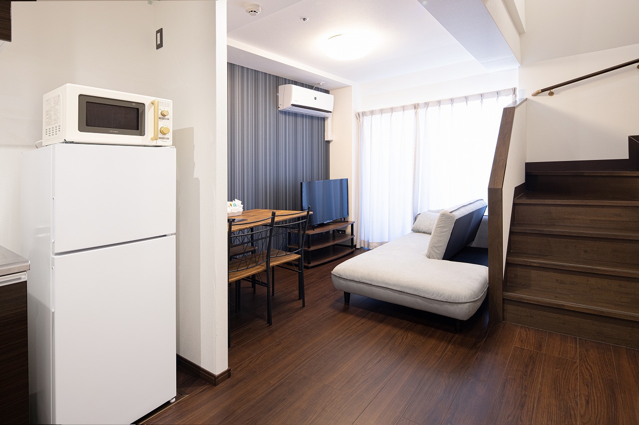 1ベッドルームスイートのお部屋です