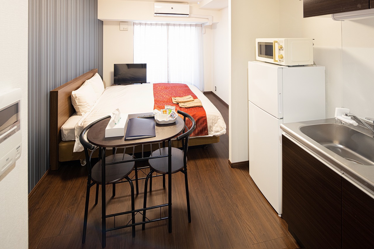 スタンダードダブルのお部屋です