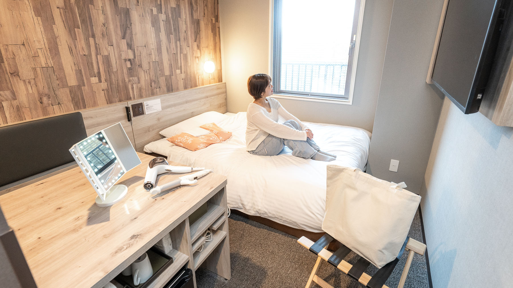 女性限定のお部屋で、安心・快適なご滞在！