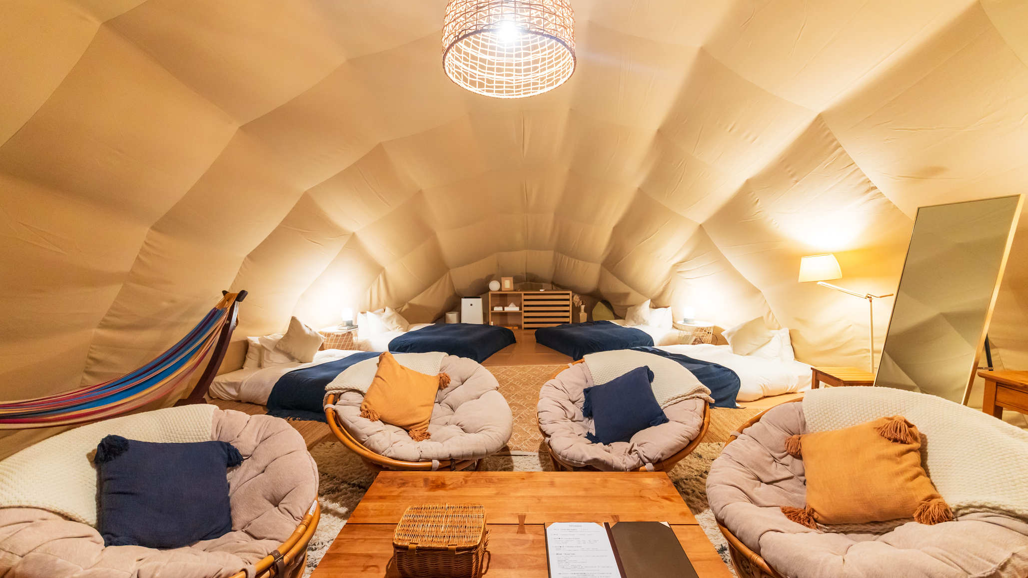 自然と、とけあう。コクーンハウスで深呼吸