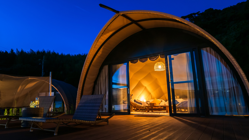 まるで秘密の別荘。特別な夜を、コクーンハウスで。