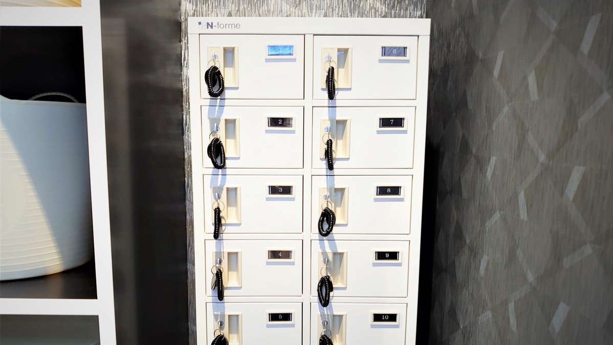 １F大浴場貴重品ロッカー