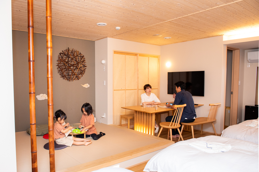 スタンダード6人部屋「竹」