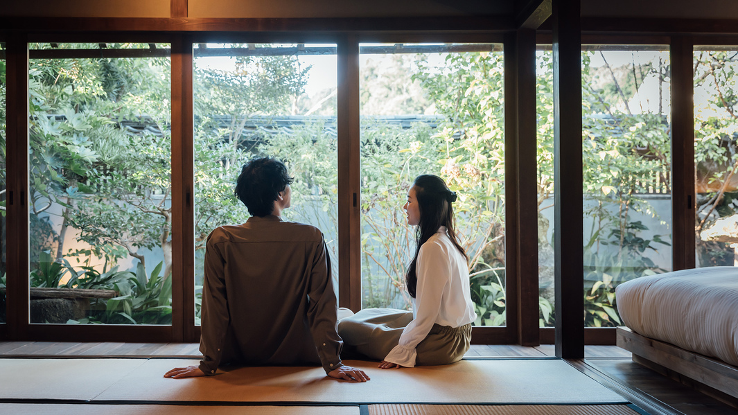 【離れ】［イメージ］ なにもしない贅沢——。心が解きほぐされていくような静かで優しい時間。