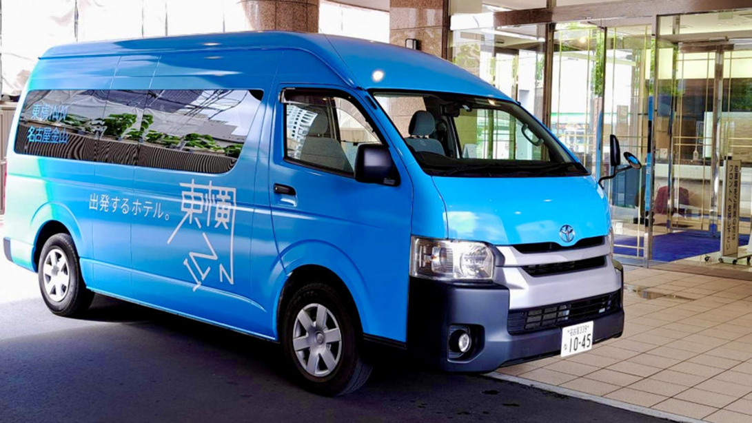 無料の送迎バス
