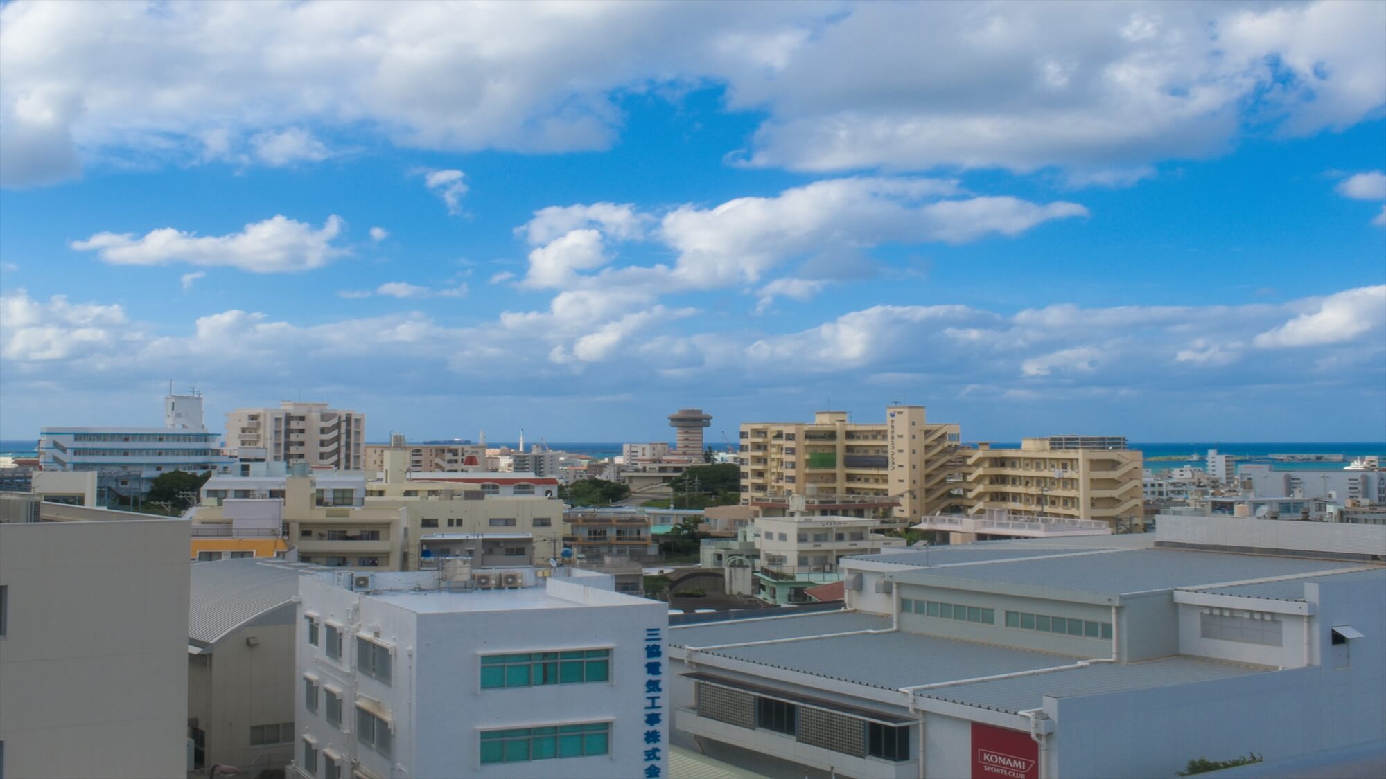 客室からの景色