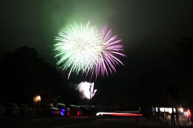 桧原湖花火大会