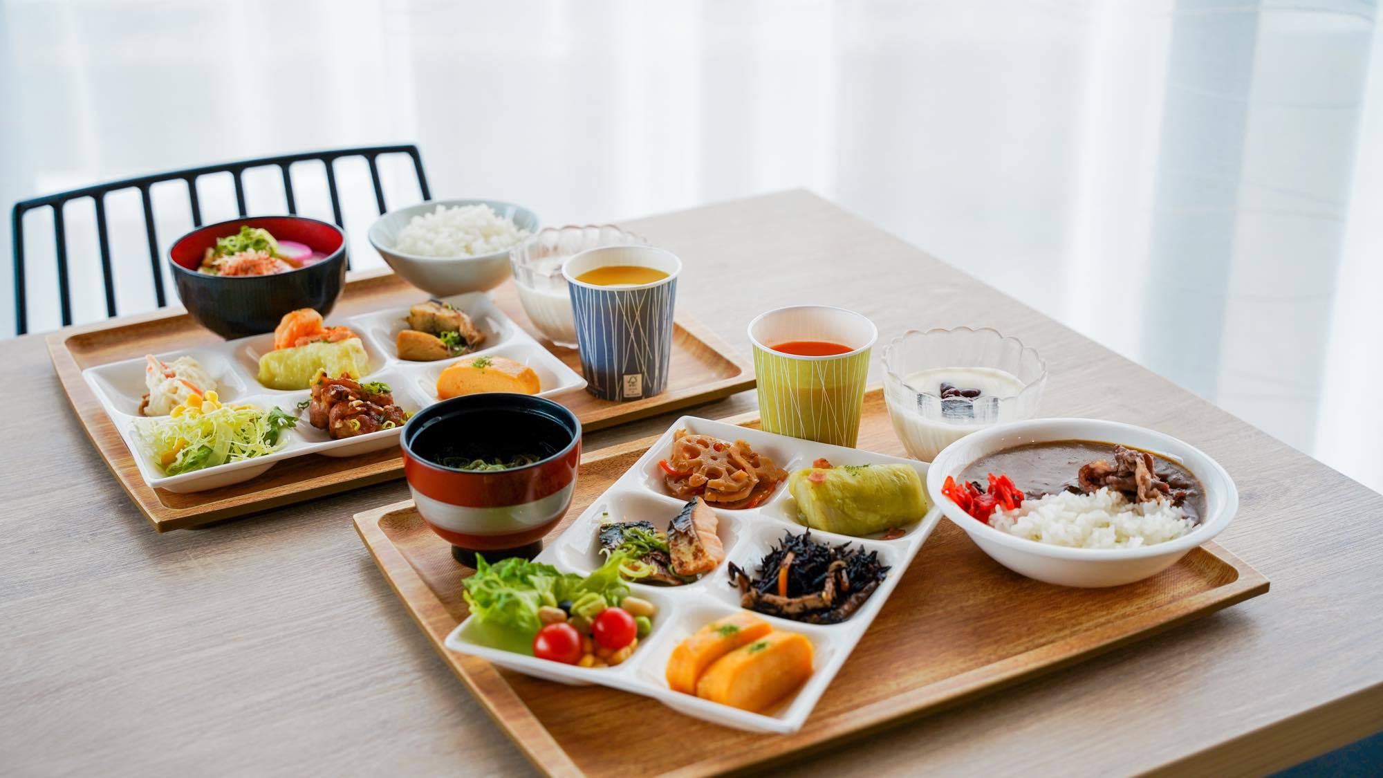朝食バイキング