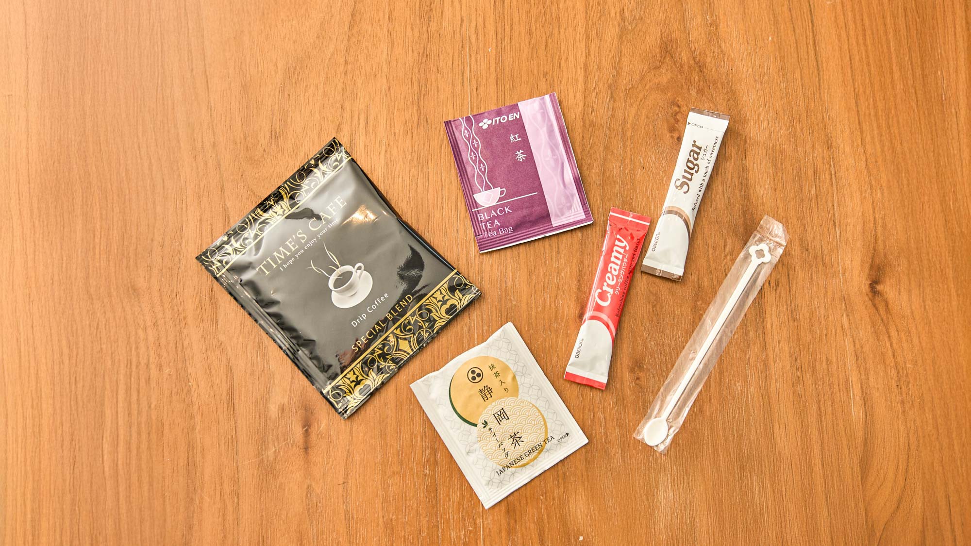 【アメニティ】コーヒー・お茶等