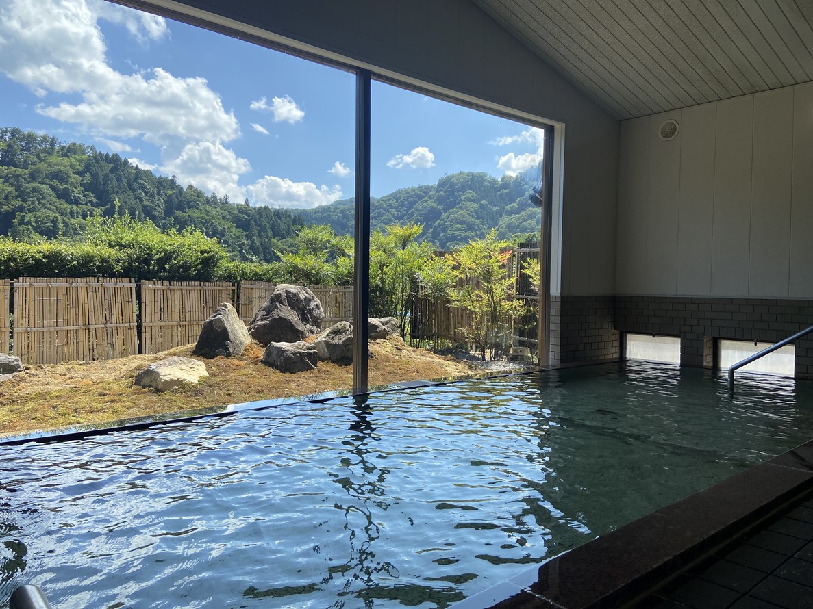 保温効果抜群の不動温泉