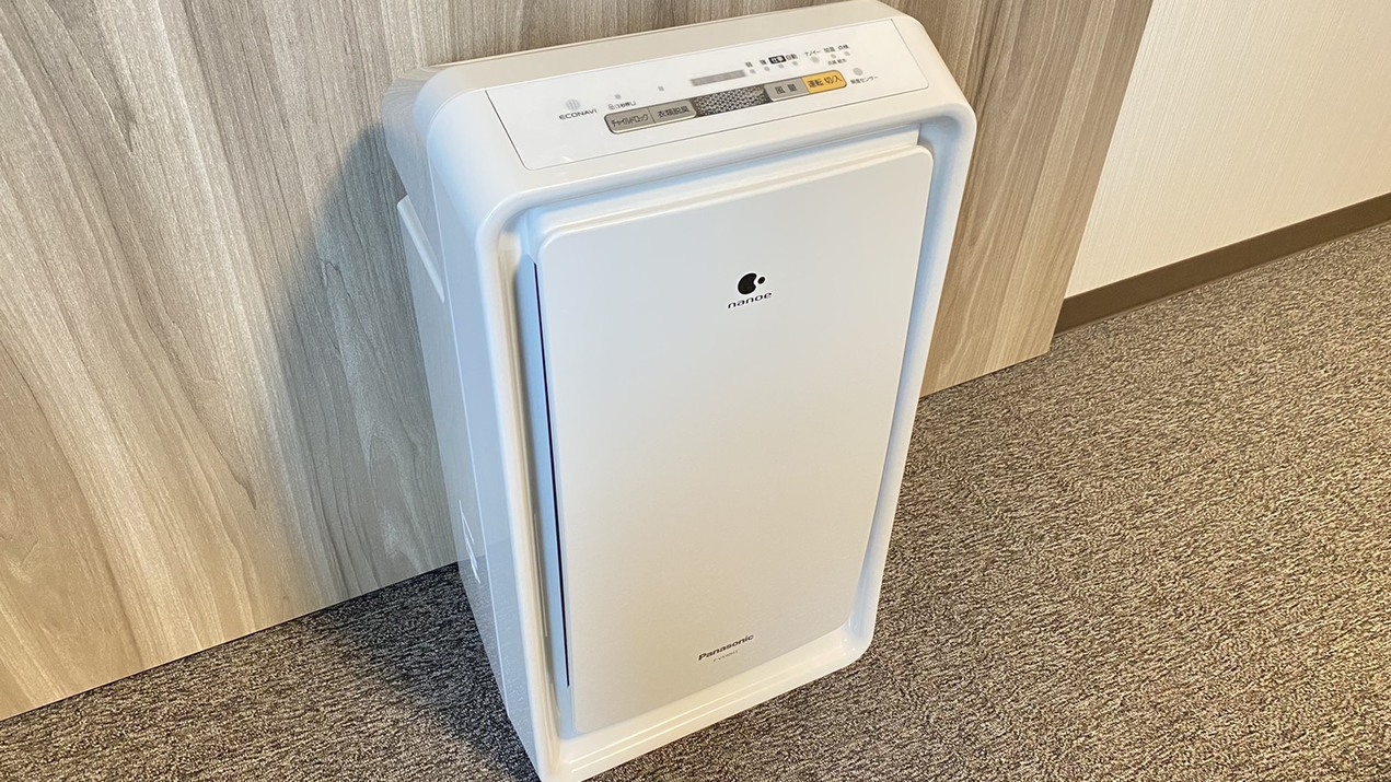 全室 空気清浄機 or 加湿器 装備