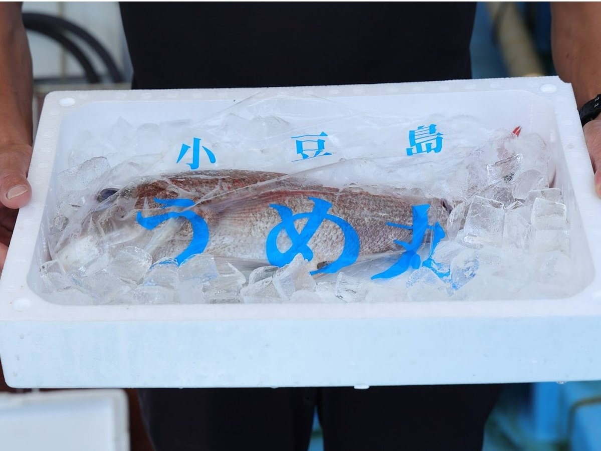 小豆島で取れた新鮮な海鮮を居酒屋スタイルで提供